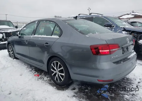 2017 Volkswagen Jetta 1.4T Se from USA, damaged, VIN 3VWDB7AJ6HM384125